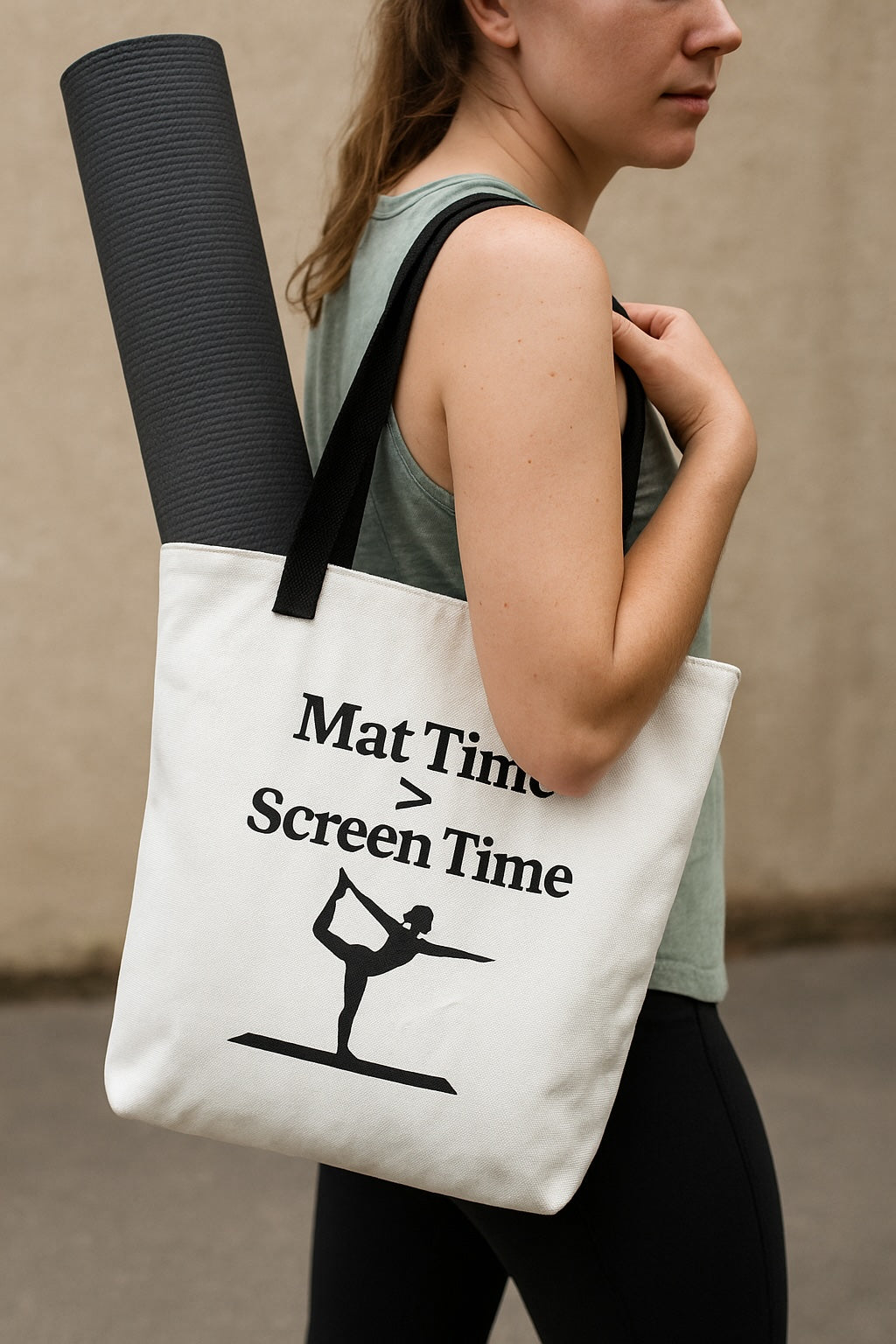 Mat Time > Screen Time Tote Bag