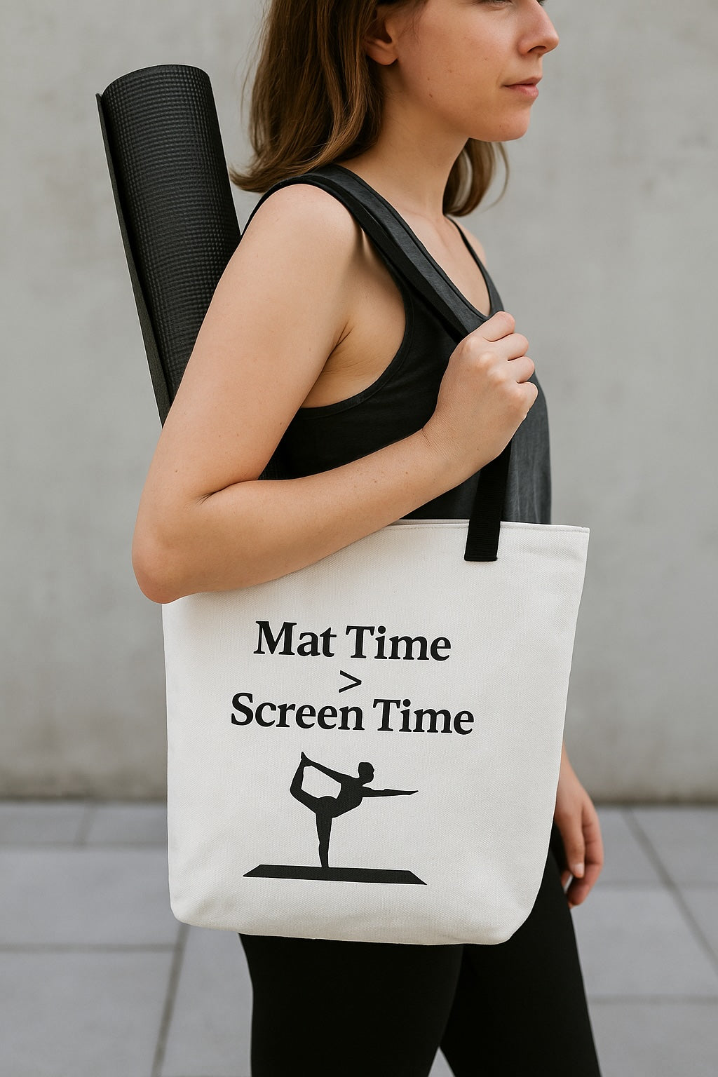 Mat Time > Screen Time Tote Bag
