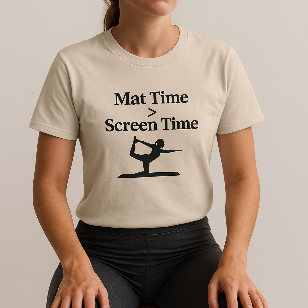 Mat Time > Screen Time Unisex T-Shirt