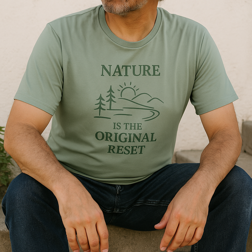 Nature Is the Original Reset Unisex T-Shirt