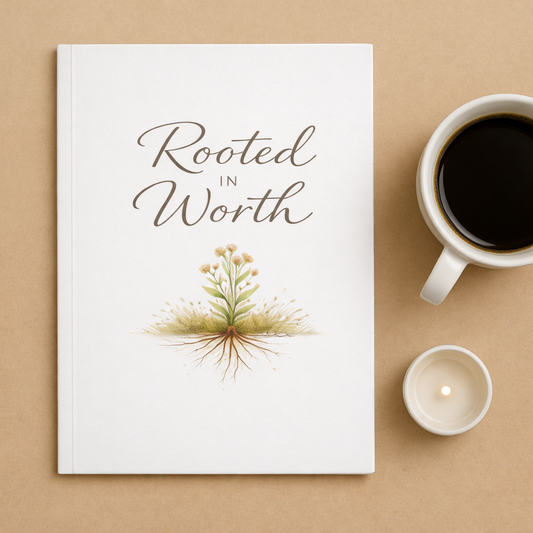Rooted in Worth Hardcover Lined Journal